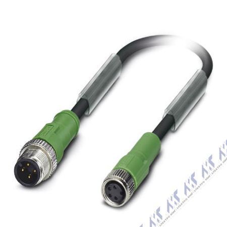 SAC-4P-M12MS/0,3-PUR/M 8FS