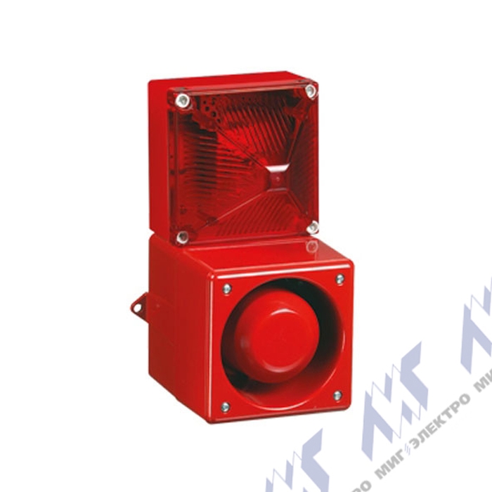 DSF 10 230В AC цвет линзы красный