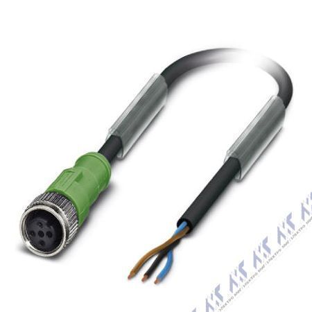 SAC-4P-20,0-500/M12FS BK