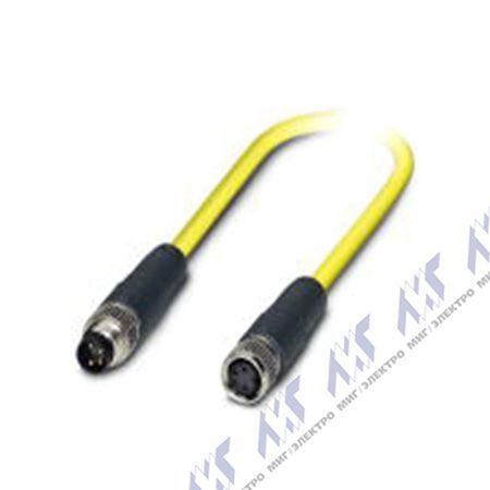 SAC-4P-M8MS/0,5-542/M8FS SH BK