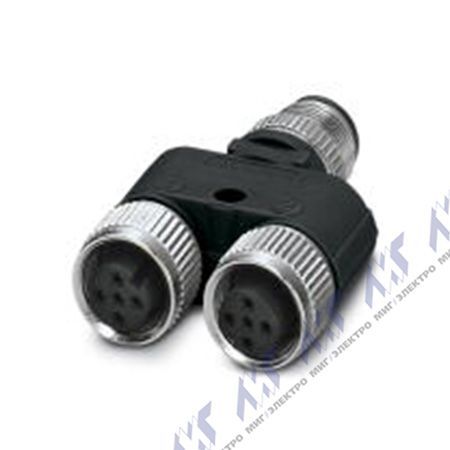 SAC-5P-M12Y/2XM12FS VP BK