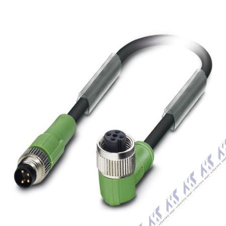 SAC-4P-M 8MS/0,6-PUR/M12FR