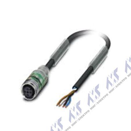 SAC-4P- 5,0-PVC/M12FS-2L