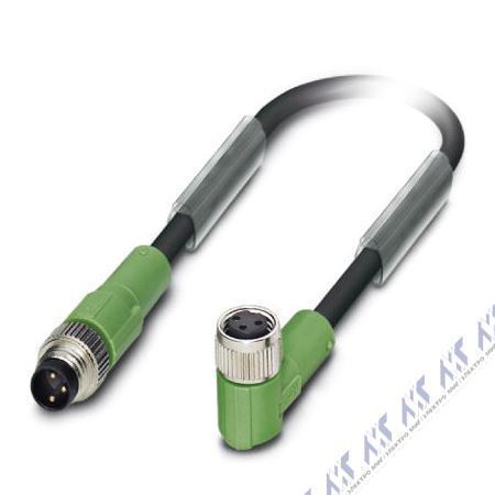 SAC-3P-M 8MS/1,0-PUR/M 8FR