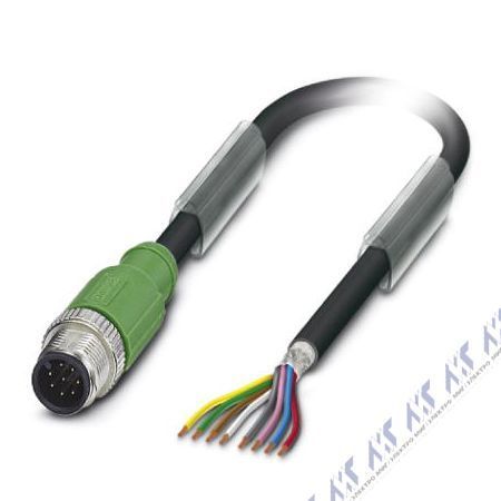 SAC-8P-M12MS/10,0-PUR SH