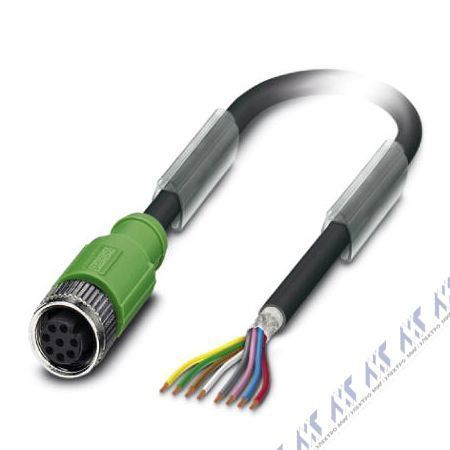 SAC-8P- 5,0-PUR/M12FS SH