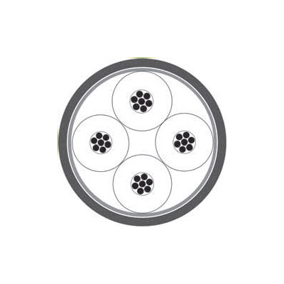 CAN-BUS 4x1x0.5 PVC UL