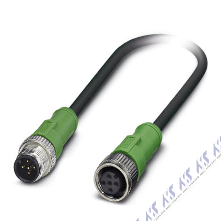 SAC-5P-M12MS/5,0-PVC/M12FS B-L