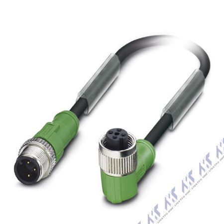 SAC-3P-M12MS/ 0,3-PUR/M12FR B
