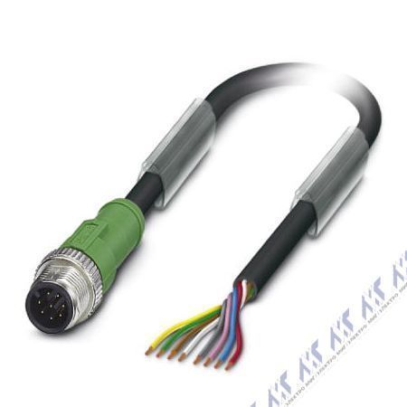 SAC-8P-M12MS/10,0-PUR