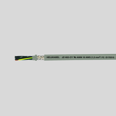 JZ-602-CY UL-CSA 3XAWG 18 серый