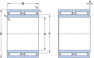 Подшипник NA 6919 (SKF)