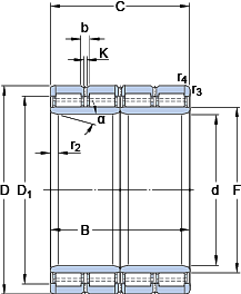 Подшипник 313528 C (SKF)