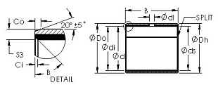 Подшипник AST11 2830 (AST)