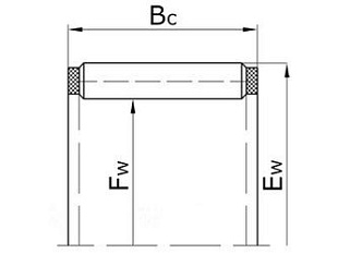 Подшипник К35X40X13