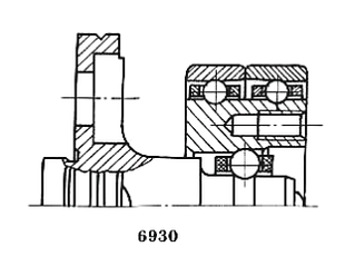 Подшипник 4-306095 К3П
