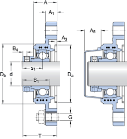 Подшипник FYTBK 20 FE (SKF)