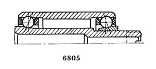 Подшипник 4-106084 Ю1ТП