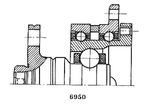 Подшипник 4-306098 ЮТ
