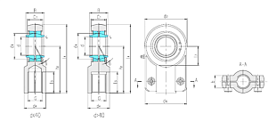 Подшипник SIGEW80ES-D (LS)