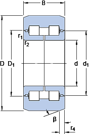 Подшипник 316977 C (SKF)