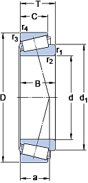 Подшипник 593/592 A/Q (SKF)