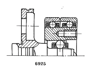 Подшипник 4-300095 К3П