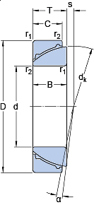 Подшипник GAC 60 F (SKF)