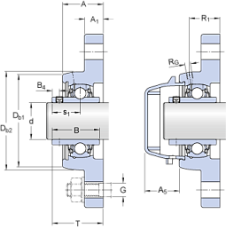 Подшипник FYTWR 25 YTHR (SKF)