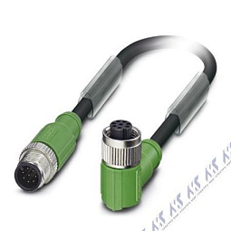 SAC-8P-M12MS/ 3,0-PUR/M12FR SH