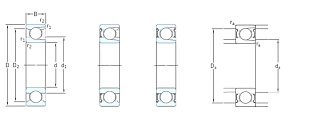 Подшипник 212-2Z (SKF)