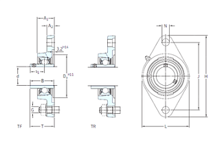 Подшипник FYTB 15 TF (SKF)