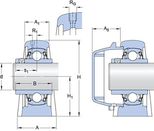 Подшипник SYWR 25 YTHR (SKF)