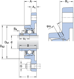 Подшипник FYT 1.3/4 TF (SKF)