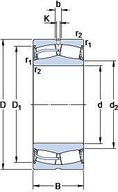 Подшипник 24015-2RS5/VT143 (SKF)
