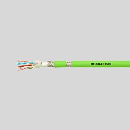 HELUKAT 250S S-FTP PUR Kat.6 Schleppkette зеленый