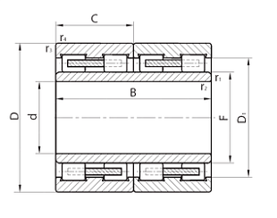 Подшипник 582753Л