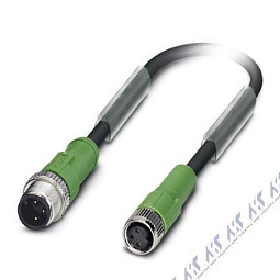 SAC-3P-M12MS/0,3-PUR/M 8FS