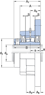 Подшипник FYR 3 11/16-18 (SKF)