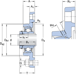 Подшипник FYTJ 30 KF (SKF)