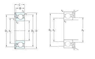 Подшипник ICOS-D1B01 TN9 (SKF)