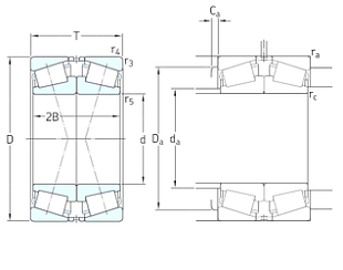 Подшипник 30222J2/DF (SKF)