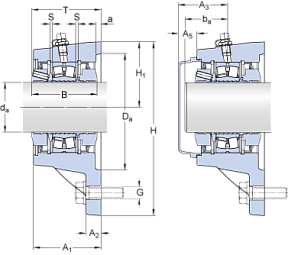 Подшипник FYNT 45 L (SKF)