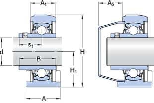 Подшипник SYFWK 50 LTA (SKF)
