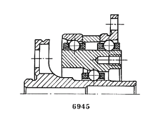 Подшипник 4-306095 Ю9Т