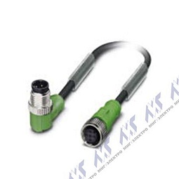 SAC-4P-M12MR/3,0-PVC/M12FS