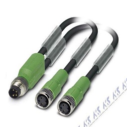 SAC-3P-M8Y/2X0,3-PUR/M 8FS