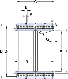 Подшипник BC4-8012/HA4 (SKF)