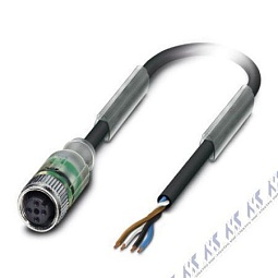 SAC-4P- 5,0-PUR/M12FS-2L