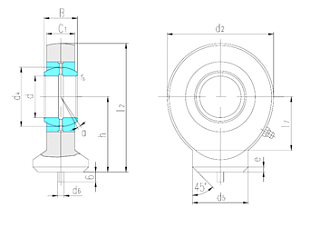Подшипник SK16ES (LS)